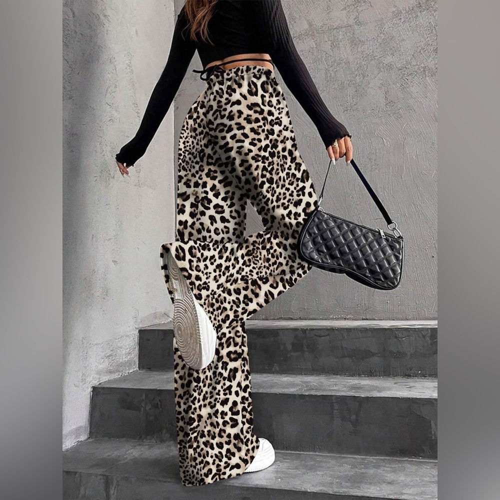 Drawstring Wide Leg Pants - Picture 12 of 16